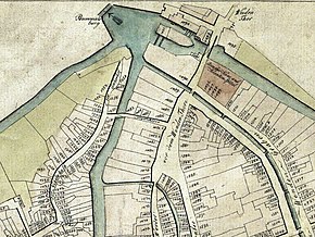 Detail of the Culemann plan 1798
