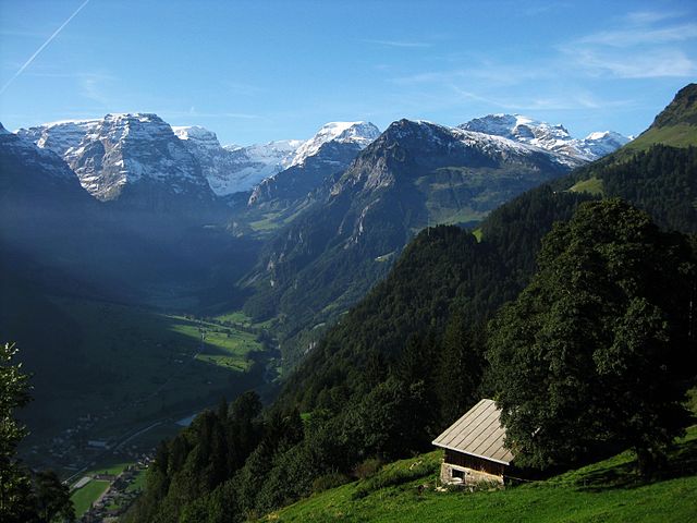 Glarus Alps from Braunwald