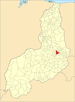 Localização de Picos no Piauí