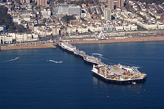 Brighton Palace Pier Pleasure pier in Brighton, UK