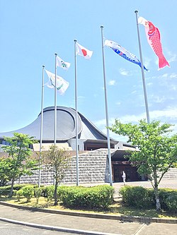Budokan Miyamoto Musashi Hall Main entrance