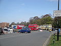 Various preserved buses at Newport Quay, Newport, Isle of Wight, for the Isle of Wight Bus Museum's October 2011 running day.