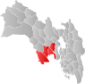 Kart over Buskerudbyen