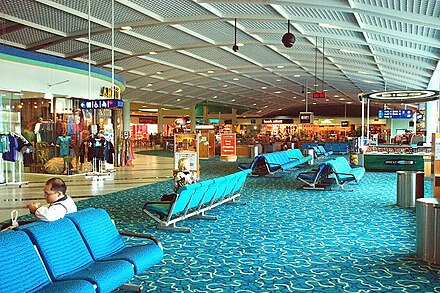 Part of Cairns International Airport