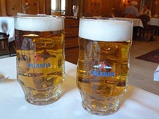 Calanda Bräu Swiss brewery