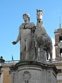 Les Dioscures du Capitole, à Rome.