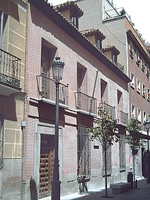 Lope's house in Madrid (1610–1635). (Source: Wikimedia)