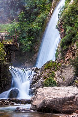 Kefrida waterfalls, Béjaia. Photograph: Mokhtar Alioueche