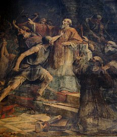 St. Gohardus martyred by the Normans.