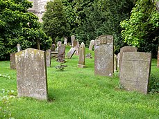 Antiguo cementerio protestante de Warwick (Reino Unido).