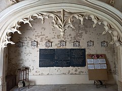 Intérieur de la chapelle.