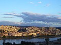 A view of Coimbra and Mondego river.