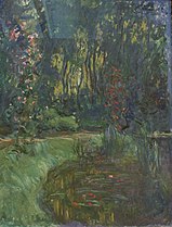 Claude Monet, Coin de l'étang à Giverny.