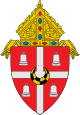 CoA Roman Catholic Diocese of Alexandria in Louisiana.svg
