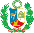 Coat of arms of Peru (State flag) - pre 1884.svg