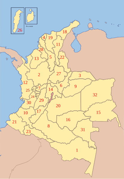 File:Colombia departaments-numbered.svg