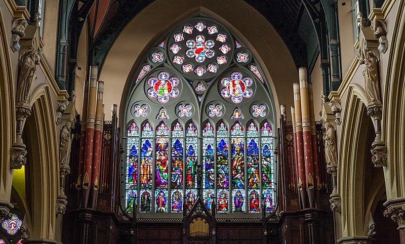 File:Cork SS Peter and Paul's Church West Window and Organ 2017 08 25.jpg
