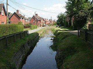 River Crane, Dorset River in Dorset, England