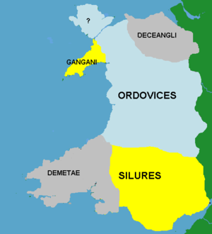 Wales Historia: Wales förhistoria, Wales inom Romerska riket (48–410), Wales efter romarna (411–700)