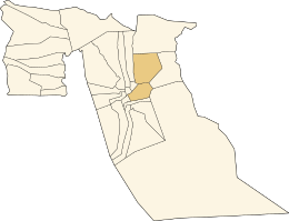 District de Hassi Khalifa - Carte