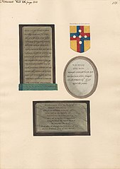 Memorials to Xpofer and Agnes Merick, George Charles Black, and Sarah Horsnell, Elizabeth Ascough, and George Merick