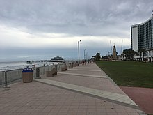 The Daytona Beach boardwalk. Daytona Beach boardwalk looking south.jpg