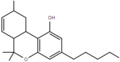 Δ7-tetrahydrokannabinol (stereocentra w 6a, 9 i 10a – 8 stereoizomerów)