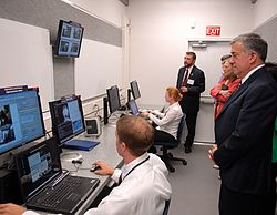 DHS officials viewing a FAST prototype demonstration Dhs-fast2.jpg