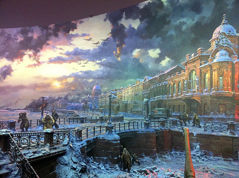 File:Diorama «Siege of Leningrad» (2).jpg