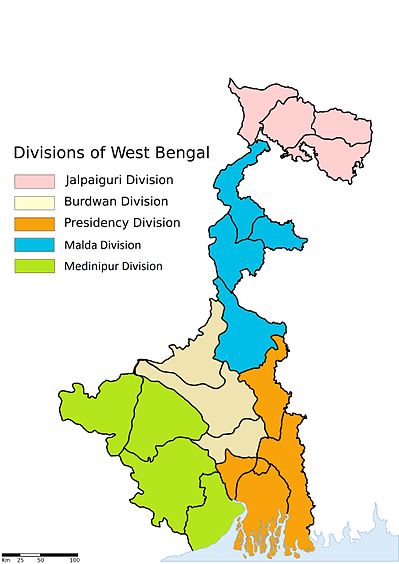 Divisions of West Bengal