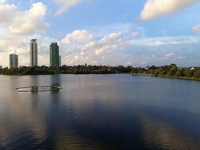 View from Diyawanna Lake
