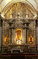 Unusual double high altar