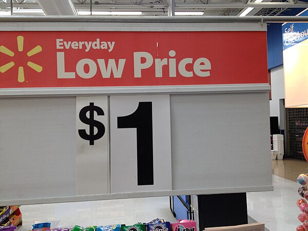 "Everyday Low Prices" are widely used in supermarkets