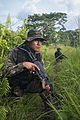 EOD techs and Guatemalan forces take part in a training exercise as part of Southern Partnership Station '14. 140810-N-IP743-782.jpg