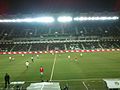 ETO Park during a friendly international match between Hungary and Bulgaria