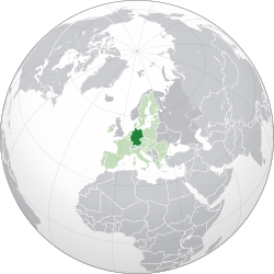 Location of Germaniyaning hukumat rahbarlari