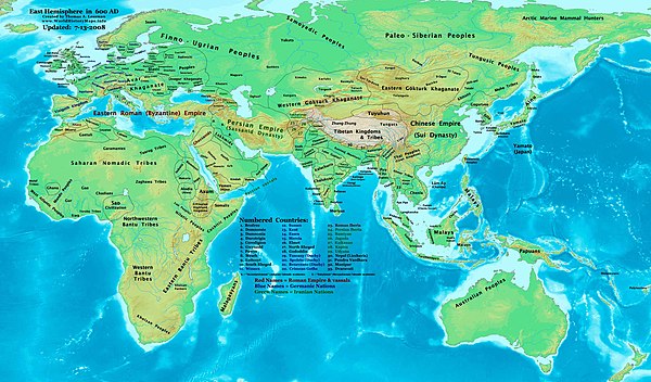 Greatly reduced Vishnukundina territory in 600 AD, along with the Chalukyas advancing at their border