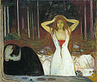 Ashes. 1894. Oil on canvas. 120.5 × 141 cm. Nasjonalgalleriet, Oslo