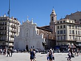 Pohled na Église Saint-Ferréol les Augustins ve dne