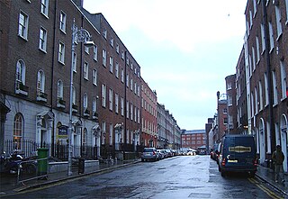 <span class="mw-page-title-main">Ely Place, Dublin</span> Road in Dublin, Ireland