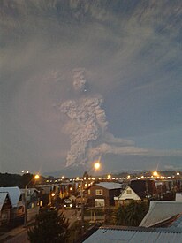 Erupción Del Volcán Calbuco De 2015: Antecedentes, Erupción, Véase también