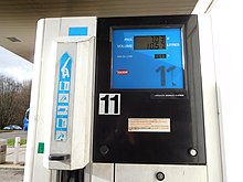 Tokheim AdBlue dispenser in France. Esso AdBlue pump in France (2).jpg