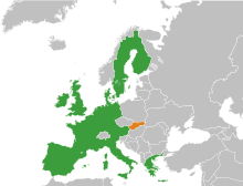 Illustrasjonsbilde av artikkelen Slovakias tiltredelse av EU