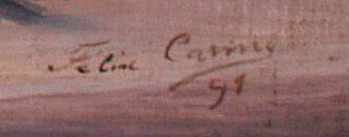 signature de Félix Carme