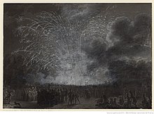 fond extérieur de feux d'artifice du nouvel an 14668655 Art