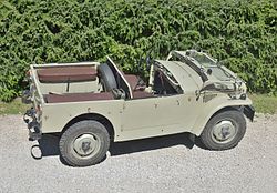 Der Fiat 1101 Campagnola in offener Version.