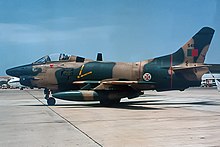 Portuguese Air Force Fiat G.91, which was also to be replaced by a new fighter Fiat G91-R-3, Portugal - Air Force JP7513048.jpg