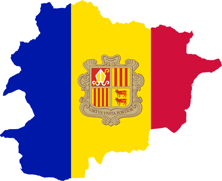 Fil:Flag map of Andorra.svg