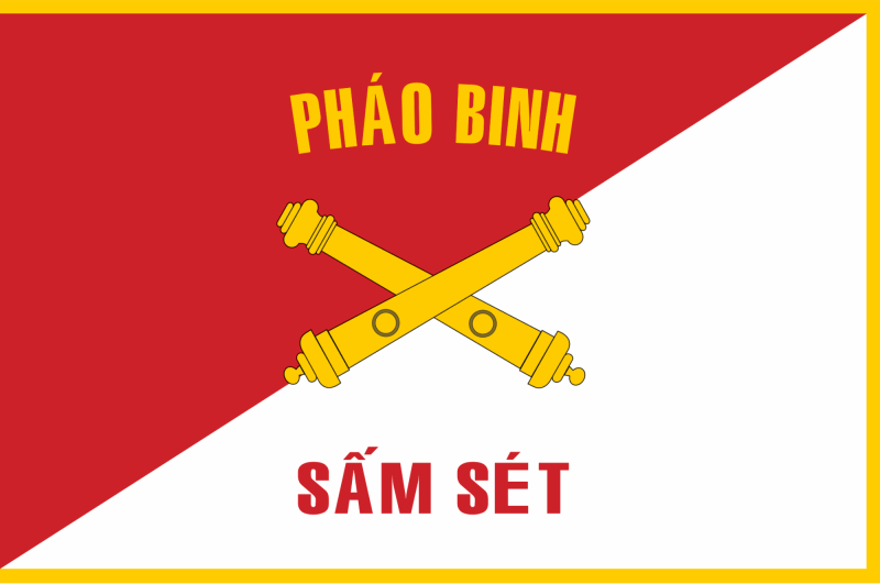 File:Flag of ARVN's Artillery Forces.svg