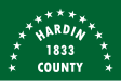 Hardin megye zászlaja